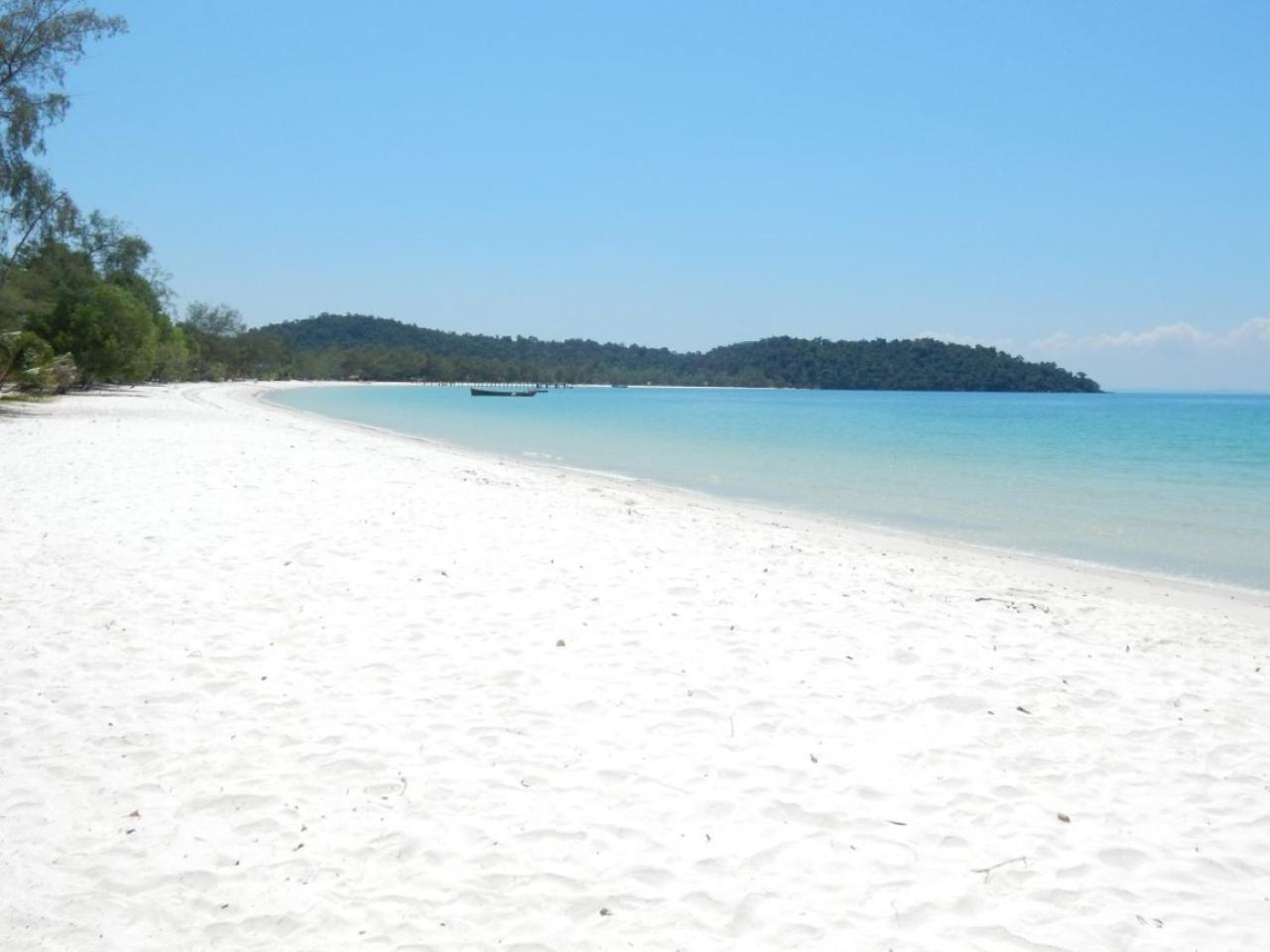 Sandbank Restaurant & Camping Koh Rong Kaoh Touch Exteriör bild