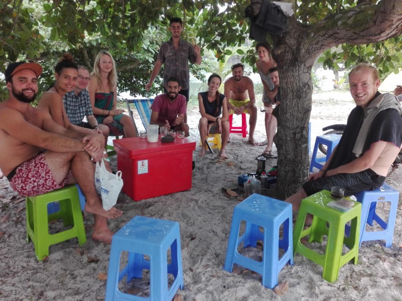 Sandbank Restaurant & Camping Koh Rong Kaoh Touch Exteriör bild