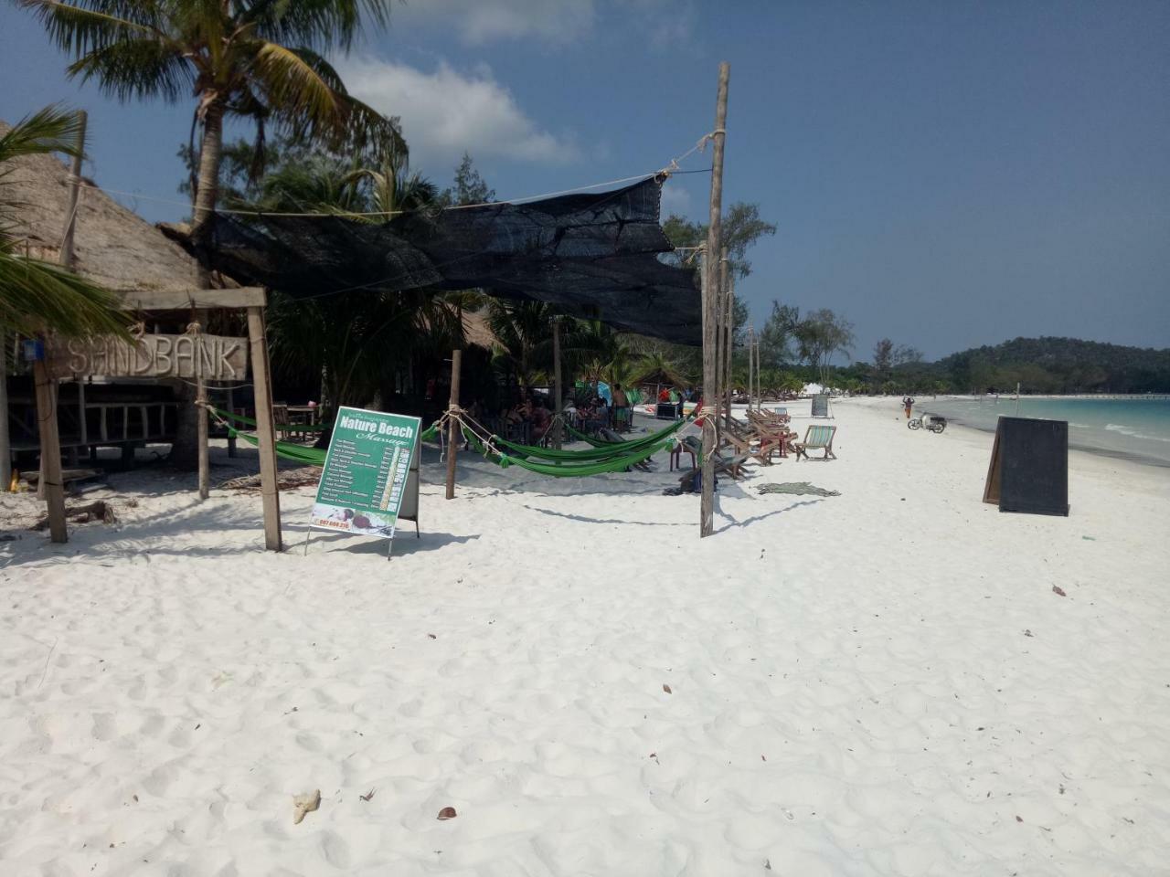 Sandbank Restaurant & Camping Koh Rong Kaoh Touch Exteriör bild