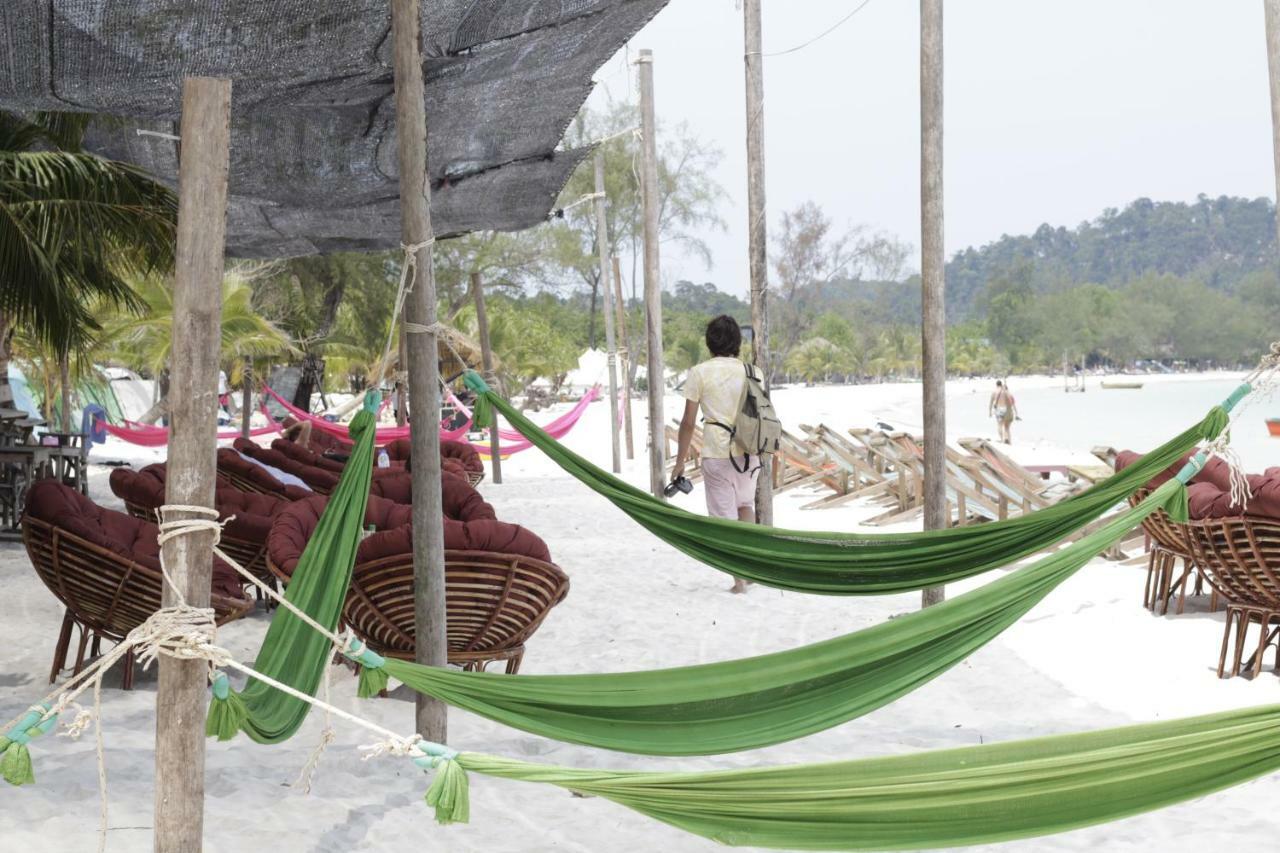 Sandbank Restaurant & Camping Koh Rong Kaoh Touch Exteriör bild